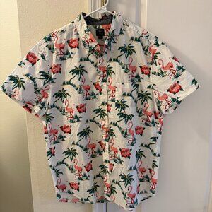 J.Crew Short Sleeve Button Down Shirt - L